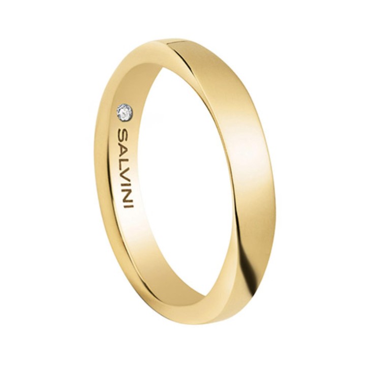 Fede nuziale in oro 18kt Salvini - 20054474 | RomanoGioielli