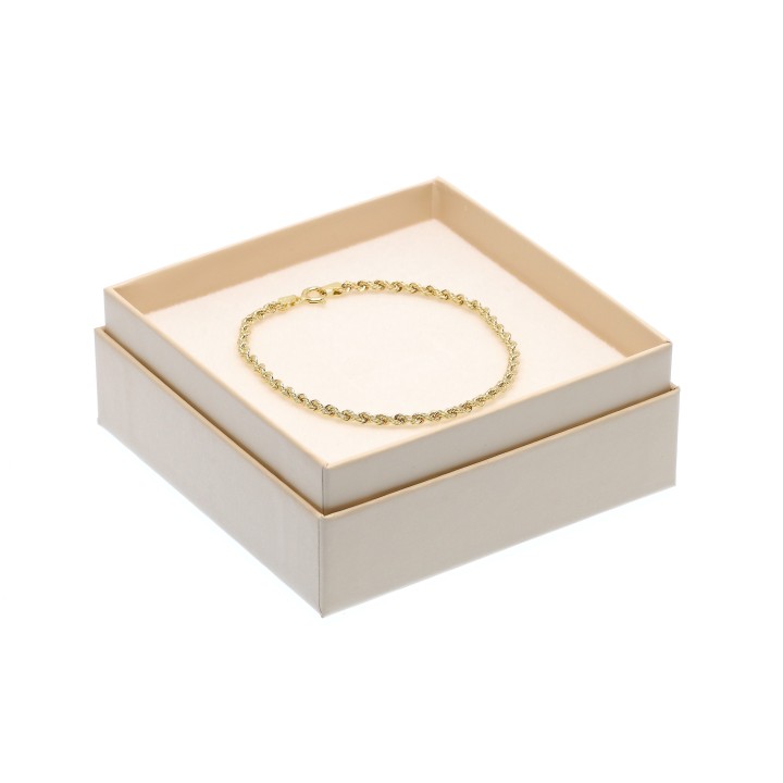 Bracciale Fune in Oro 18kt. Unisex spessore 2,7mm.