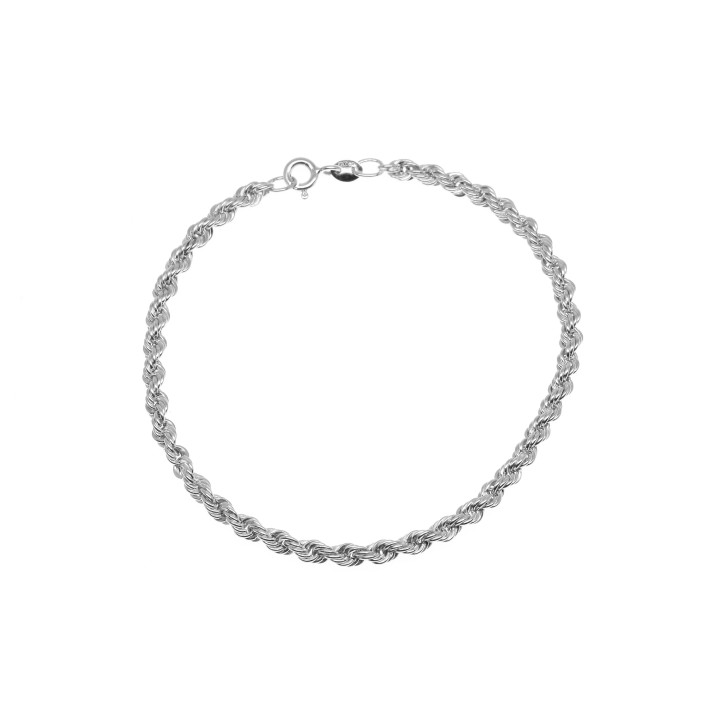 Bracciale Fune Oro 18kt. Unisex spessore 3,3mm. RomanoGioielli.it