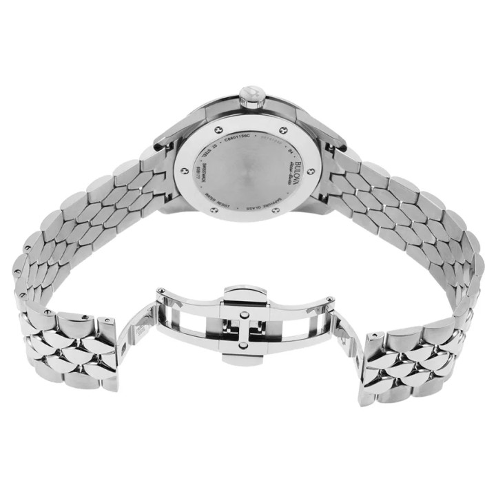 Orologio meccanico uomo BULOVA acciaio 63B177 - RomanoGioielli