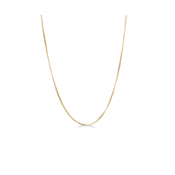 Collana veneziana argento dorato unisex varie lunghezze RomanoGioielli.it