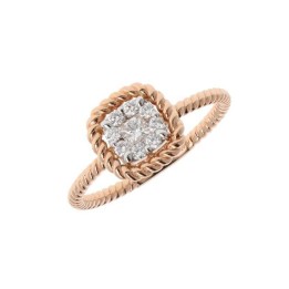 Anello donna NAMURI oro rosa e diamanti AB0805-PW - RomanoGioielli