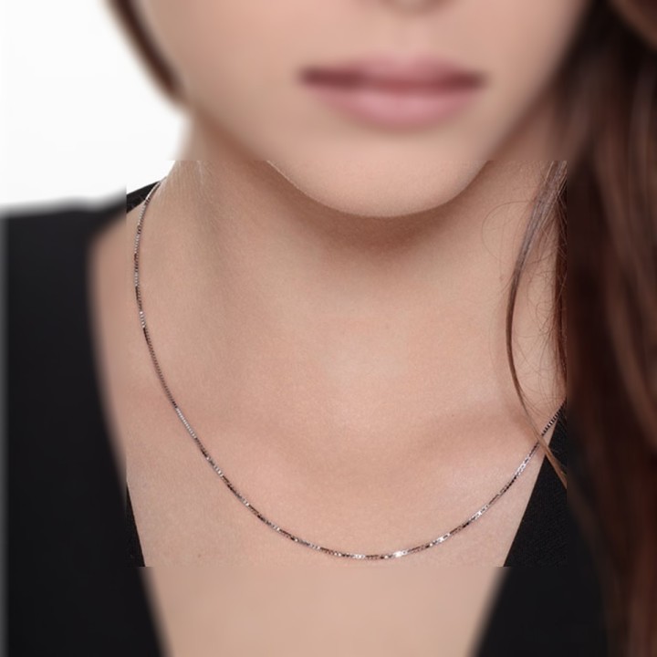 Collana veneziana argento unisex, catena argento AntonioRomanoGioielli