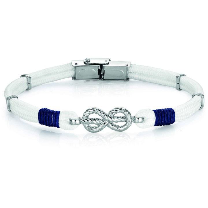 Bracciali uomo LUCA BARRA in acciaio BA1009 | RomanoGioielli