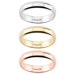Fedi in Argento Rodiato o Placcate oro Giallo o Rosa - RomanoGioielli