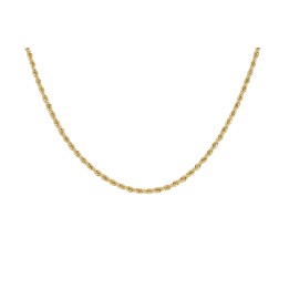 Collana classica a fune in oro 18kt 1.6mm - RomanoGioielli.it
