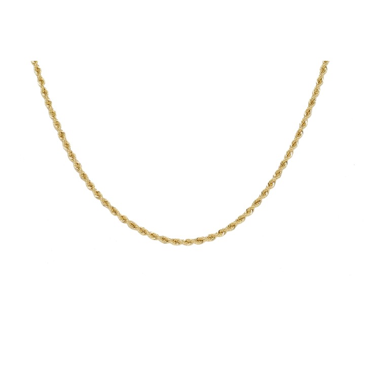 Collana unisex a fune di oro 18kt. - RomanoGioielli.it