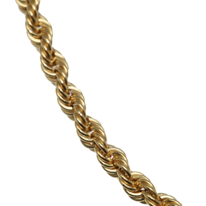 Collana unisex a fune di oro 18kt. - RomanoGioielli.it