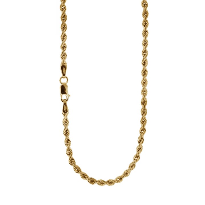 Collana Fune in Oro 18 kt - Classico di Oreficeria Made in Italy
