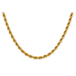 Collana torcion classico, fune oro 18kt da 2.6mm | RomanoGioielli