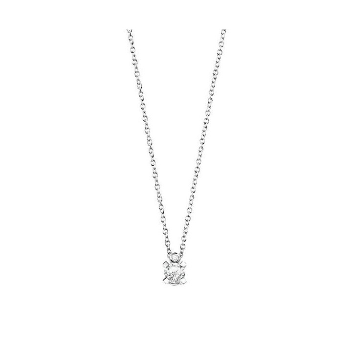 Collana Salvini modello ANVERSA in oro bianco e diamanti