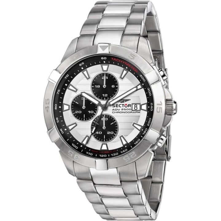 Orologio crono uomo Sector acciaio R3273643005 - RomanoGioielli
