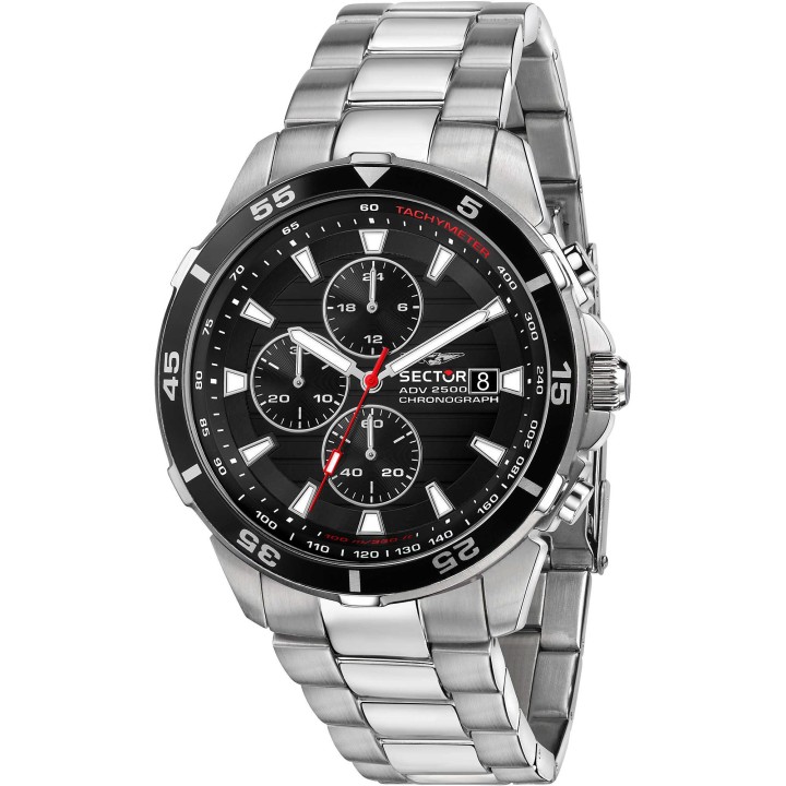 Orologio crono uomo Sector acciaio R3273643003 - RomanoGioielli