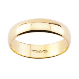 Fede mantovana 5mm in oro 18kt da 5gr | RomanoGioielli