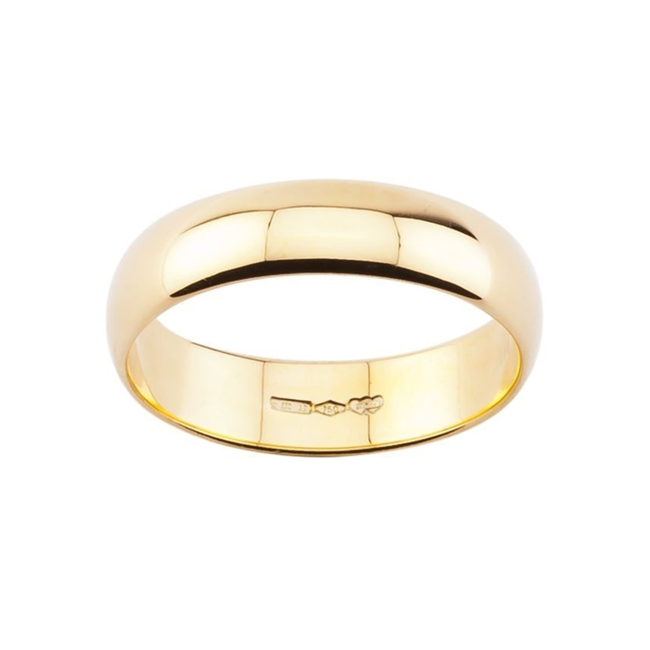 Fede mantovana 5mm in oro 18kt da 5gr | RomanoGioielli