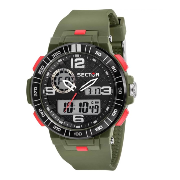 Orologio digitale uomo Sector plastica R3251532001 - RomanoGioielli