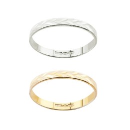 Fede argento lavorata Diana FD188L2 RomanoGioielli