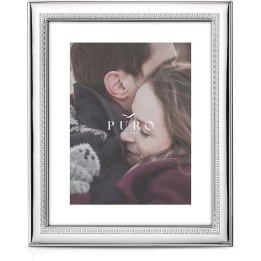 CORNICE PORTAFOTO ARGENTO E LEGNO