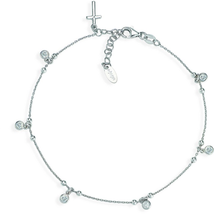 Cavigliere donna Amen in argento e zirconi CACRBZ - RomanoGioielli