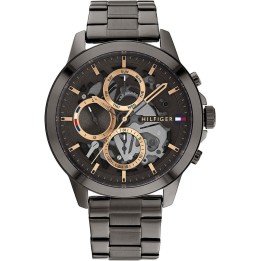 Orologio crono uomo Tommy Hilfinger acciaio 1710479 - RomanoGioielli