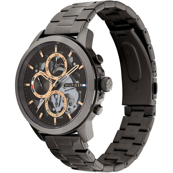 Orologio crono uomo Tommy Hilfinger acciaio 1710479 - RomanoGioielli
