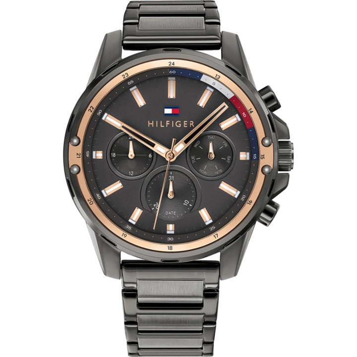 Orologio Day-Date uomo Tommy Hilfinger acciaio 1791790 - RomanoGioielli