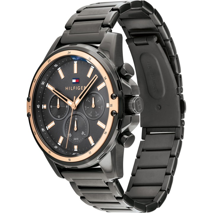 Orologio Day-Date uomo Tommy Hilfinger acciaio 1791790 - RomanoGioielli