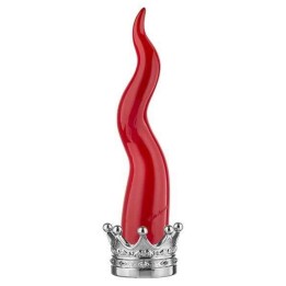Soprammobile Corno Rosso o Dorato su Corona Reale in Resina Lucida | Acquista online