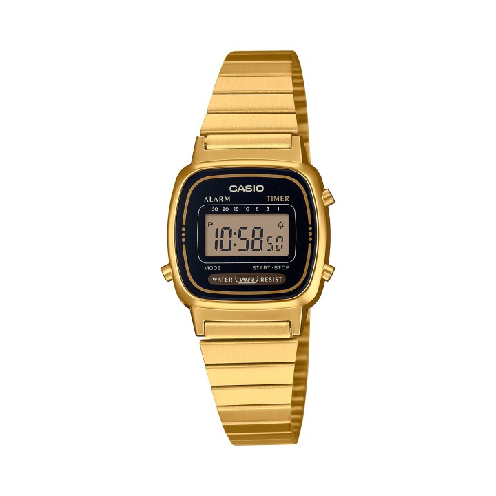 Orologio Casio Vintage Dorato LA670WGA-1SDF | Consegna Rapida