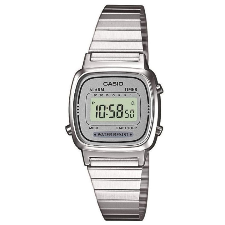 Orologio Casio Vintage Argento LA670WEA-7EF | Spedizione Rapida