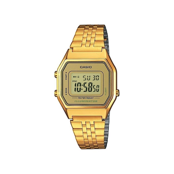 Casio LA680WGA-9DF Orologio Donna Dorato Digitale | Romano Gioielli