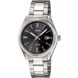 Orologio Casio Donna LTP-1302D-1A1 Nero e Acciaio