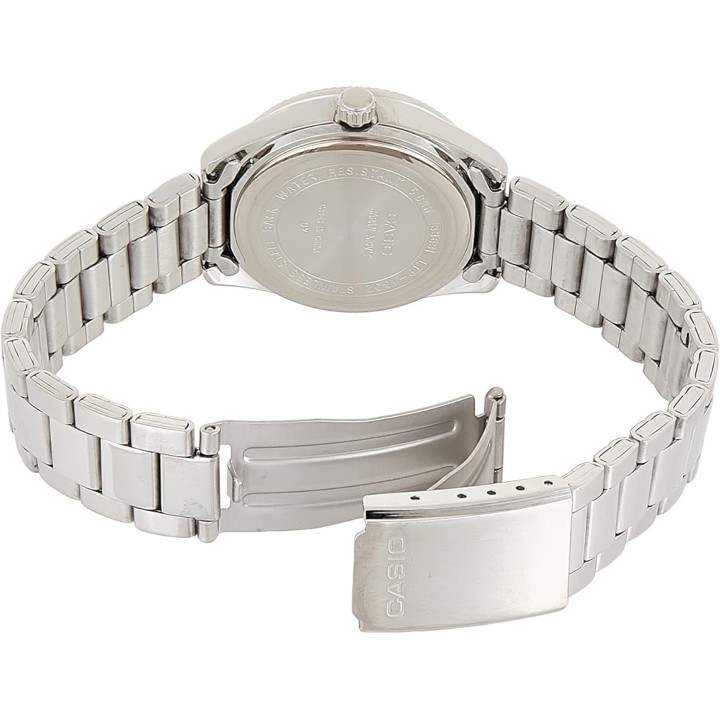 Orologio Casio Donna LTP-1302D-1A1 Nero e Acciaio