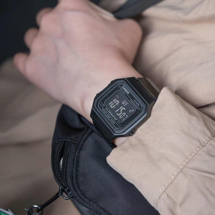 Orologio Casio B650WB-1BDF Vintage Nero Uomo Donna