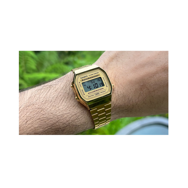 Orologio Casio Vintage A168WG-9WDF Digitale Dorato | romanogioielli.it