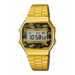 Casio Vintage Dorato A168WEGC-3DF Militare - RomanoGioielli.it