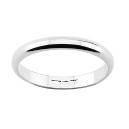 Fede classica in argento 925 da 3mm | RomanoGioielli.it