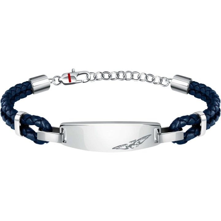Bracciale uomo con Targa Sector SZV77 - RomanoGioielli.it