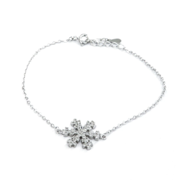 Bracciale donna con fiocco di neve | RomanoGioielli.it