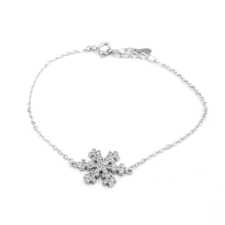 Bracciale donna con fiocco di neve | RomanoGioielli.it