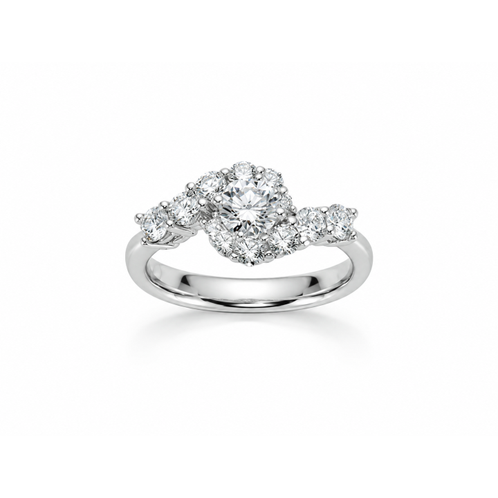 Anello donna Miluna solitario LID5046_050G4 - RomanoGioielli