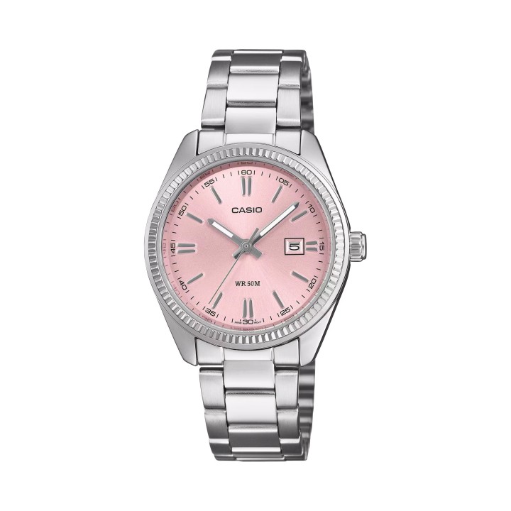 Orologio Casio Donna LTP-1302PD-4AVEF Rosa e Acciaio