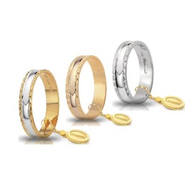 Anello Fedina ANEMONE in Oro di UNOAERRE - Antonio Romano Gioielli