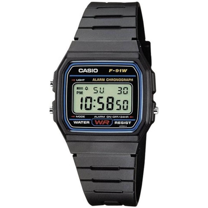 Orologio digitale uomo CASIO F-91W-1YER - RomanoGioielli