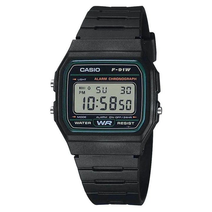 Orologio digitale CASIO Vintage F-91W-3DG | RomanoGioielli