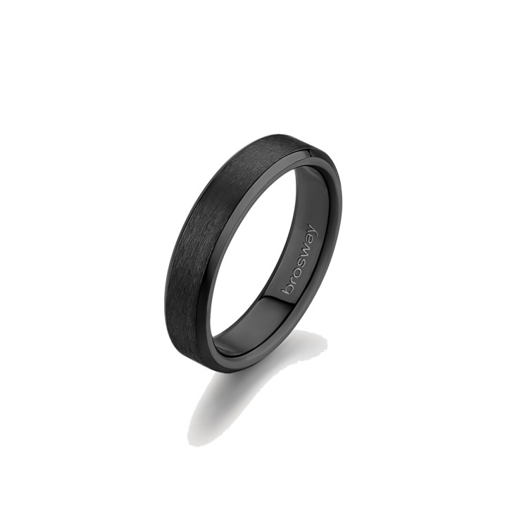 Anello da uomo Collezione Ink in acciaio BIK36, Anello Brosway