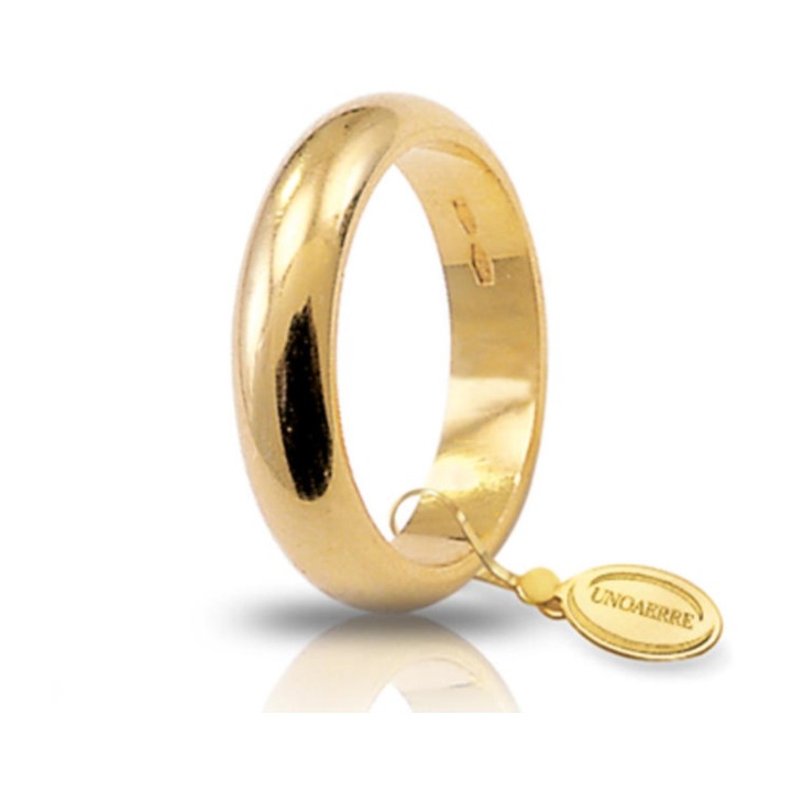 Fede oro UNOAERRE in oro giallo FDAU101AR/W - RomanoGioielli