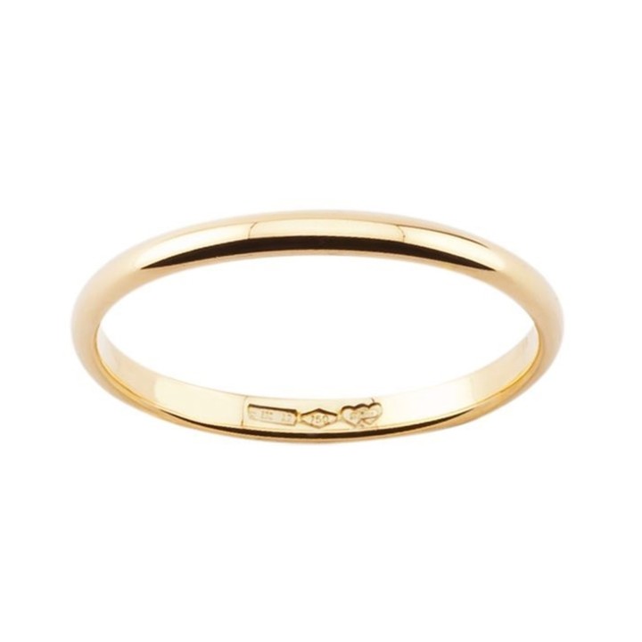 Fede Fedina Fede nuziale in Oro Giallo 18kt. RomanoGioielli.it