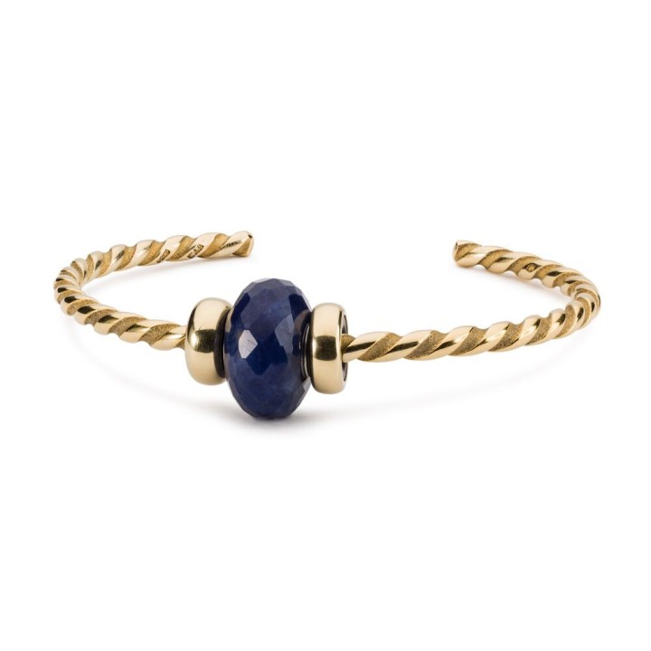 Bead Trollbeads Sodalite Blu in argento