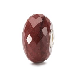 Bead Trollbeads Diaspro Rosso in argento